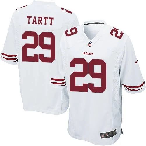 Men San Francisco 49ers #29 Jaquiski Tartt Nike White Game Player NFL Jersey->san francisco 49ers->NFL Jersey